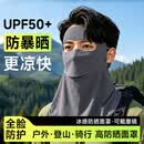 liomirror面膜防晒面罩遮全脸轻薄无痕防晒口罩脸基尼高颜骑行透气深灰色