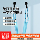 空中瑜伽吊绳家用训练器瑜伽倒立拉力绳瑜伽伸展带弹力带开肩拉伸 蓝色【空中瑜伽吊带绳】