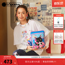 LeSportsac乐播诗新款NEWNEW联名系列可爱猫ipad平板收纳包手拿包生日礼物 牛牛与乌冬通电话