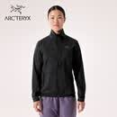 ARC'TERYX始祖鸟 SQUAMISH JACKET 女子 风壳®夹克 BLACK/黑色 M