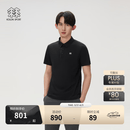 KOLON SPORT/可隆SECO POLO衫  男士户外抗菌防晒UPF50+吸湿速干T恤 LHPT6MTT23-BK 黑色 2XL 185/104A