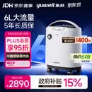 鱼跃制氧机医用吸氧机家用老人5L升级氧气机6L9F-6CW中重度缺氧