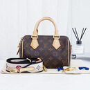 【二手99新】购物袋 carryall speedy onthego单肩斜挎手提包 奢侈品箱包纪念日生日礼物 99新黑肩带speedy20芯片款