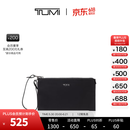 TUMI/途明 Voyageur女士手腕包休闲轻质便捷手腕包【618特惠】 黑色拼烟枪色/0196629DGM