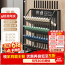 蜗家雨伞收纳架雨伞桶公司教室酒店大堂商用门口放雨伞架置物架黑大