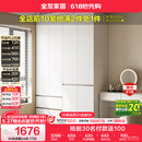 全友家居 现代简约衣柜卧室家用储物收纳柜一体靠墙成品挂衣橱大柜子