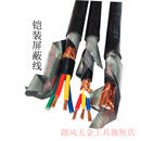 智宙国标zr-kvvrp22 rvvp22铠装软芯屏蔽控制电缆电线地埋2 3芯*1.5 1 ZR-RVVP22/KVVRP22 ZR-RVVP22/KVVRP22  x 2芯 x 1平方毫米，1200