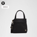 lululemon丨On My Level 女士小款手袋 LW9FNDS 黑/金 O/S