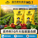 史丹利10 斤装复合肥氮磷钾通用型家用种菜养花果树农用缓释肥料 通用型复合肥10斤 *1 史丹利荣誉出品