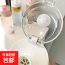2026新款夏季高颜值塑料水杯女学生可爱便携运动大容量杯子带茶# 嘉远款-磨砂白】-0.7L】 大容量水杯-带茶隔/可泡茶