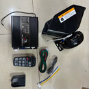 世帅汽车警报器车载喊话器警笛救援工程12V24V无线拖车高音600瓦800瓦 600瓦主机带1个黑峰喇叭
