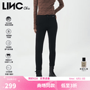 金羽杰秋冬季新款羽绒裤女士长款弹力修身加绒裤长裤子小脚裤Y22607279 黑色 XL 适合130斤以下