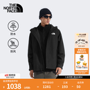 北面（The North Face）【经典款】冲锋衣男防水硬壳外套户外防风透汽26春夏新品|8JSQ JK3/宇宙黑 XL /180