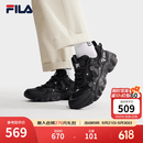 斐乐（FILA）休闲鞋猫爪鞋5代运动鞋春季男鞋老爹鞋 黑-BK 42