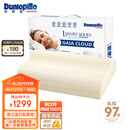 邓禄普（Dunlopillo）盖伊雅舒睡波浪枕 荷兰进口特拉雷Talalay天然乳胶枕物理发泡工艺