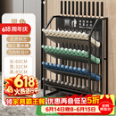 蜗家雨伞收纳架雨伞桶公司教室酒店大堂商用门口放雨伞架置物架黑大