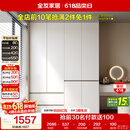 全友家居 现代简约大衣柜卧室家用收纳柜一体靠墙储物柜子成品挂衣橱