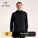 ARC'TERYX始祖鸟 KYANITE LIGHTWEIGHT HOODY 保暖 男子 抓绒衫 BLACK/黑色 M