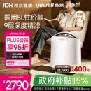 鱼跃医用分子筛制氧机5升L吸氧机家用老人医用级孕妇呼吸雾化8F-5CW