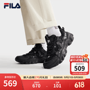 斐乐（FILA）休闲鞋猫爪鞋5代运动鞋春季男鞋老爹鞋 黑-BK 42