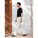 DUTTMOKN【13盎司CONE DENIM牛仔】ROW升级版BURT通勤百搭白牛王 白色 L (34)