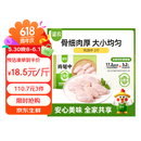 圣农鸡翅中净重2斤 鸡中翅 大翅中 可乐鸡翅  烧烤 盐焗鸡翅 清真食品