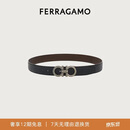 菲拉格慕（Ferragamo）男士双面可调式Gancini皮带 0689134_C  _ 95 礼物送男友