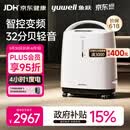 鱼跃制氧机S-5AW医用级5L升吸氧气机家用老人孕妇超轻音直流变频省电