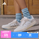 adidas ENTRAP美式校园风运动少年感复古篮球风板鞋男女阿迪达斯 米白色/灰色   38