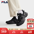 斐乐（FILA）休闲鞋猫爪鞋5代运动鞋春季男鞋老爹鞋 黑-BK 42