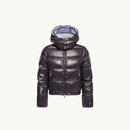 Moncler盟可睐[12期免息]Niveole女士锦纶短款羽绒夹克外套- 海军蓝色 S (1)