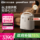 鱼跃医用制氧机吸氧机轻音家用老人5L升级6L升8F-6AW中重度缺氧