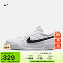 耐克男子轻便透气网球鞋夏季缓震NIKE ZOOM COURT LITE 3 DV3258 101白色/黑 42
