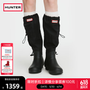 HUNTER女靴经典惠灵顿高筒靴防水防滑户外露营鞋靴休闲鞋雨鞋女鞋 黑色/BLK -鞋口新增猪鼻扣 38