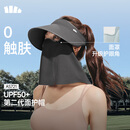蕉下（beneunder）遮阳帽男防晒帽女磁吸防晒面罩全脸口罩太阳帽空顶帽敏感肌AS721