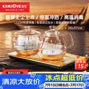 金灶（KAMJOVE）底部全自动上水电热水壶 茶台烧水壶烧水保温一体机全自动恒温 H9 香槟金【20x37cm】 1个
