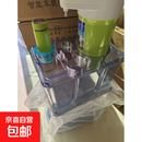 车载饮水机24v货车专用热水器智能加热器冷热电热杯烧水壶p 24V圆柱触屏款绿色+19升三杯孔水箱底座