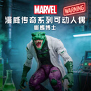 漫威（Marvel）孩之宝蜘蛛侠漫画同款周边玩具手办模型礼物人偶蜥蜴博士G2092
