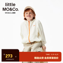 little MO&Co.凉感UPF500+ little moco童装26春新款男女童环保防晒衣夹克亲子 米白色 凉感+防晒 150 150/72