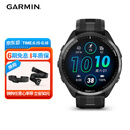 佳明（GARMIN）Forerunner965铁三跑步游泳滑雪户外运动智能手表男女表极夜黑