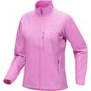 始祖鸟（ARC'TERYX）Squamish JACKET 立领透气时尚 防风风壳 女款 朝霞粉/Alpenglow XS