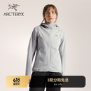 ARC'TERYX始祖鸟 GAMMA LIGHTWEIGHT HOODY 防风 女子 软壳夹克 ATMOS/SOLITUDE/原子灰/隐秘灰 M
