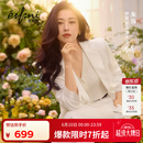 伊芙丽（eifini）【朱珠同款】伊芙丽7分袖白色西装莱赛尔袖口捏褶外套26春季新款 云舒白 西装 M 100-110斤