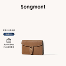 Songmont山下有松循迹系列钱包设计师款皮夹短款卡包夹礼物男女零钱包 枇杷棕 预售7天