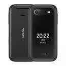 诺基亚全新Nokia/诺基亚翻盖学生手机2660 Flip通4g大字大声老年手机创意配件 黑色 标配