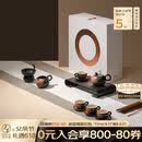 万仟堂（Edenus）茶具套装陶瓷功夫茶具泡茶套装家用送礼高档茶具茶壶万事顺意