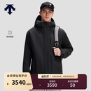 DESCENTE迪桑特SKI STYLE防水透湿HEAT NAVI可温控男士保暖棉服 BK-黑色 XL (180/100A)