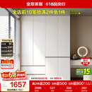 全友家居 现代简约大衣柜卧室家用收纳柜一体靠墙储物柜子成品挂衣橱