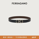 菲拉格慕（Ferragamo）男士双面可调式Gancini皮带 0689134_C  _ 105 礼物送男友
