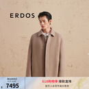 ERDOS 无染色羊绒外套简约休闲保暖上衣男毛呢大衣 无染羊绒色 L 175/96A